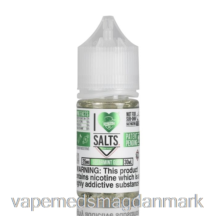 Vape Juice Spearmint Tyggegummi - Jeg Elsker Salt - 30ml 25mg